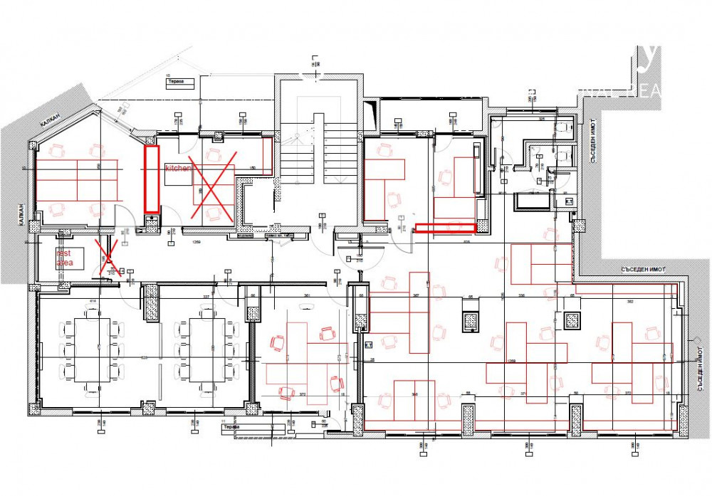 Дава под наем ОФИС, гр. София, Център, снимка 7 - Офиси - 47731468