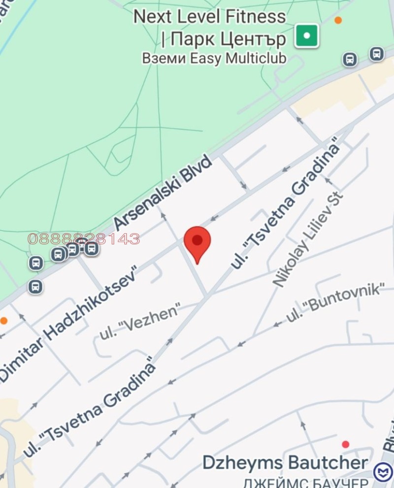 Дава под наем ГАРАЖ, ПАРКОМЯСТО, гр. София, Лозенец