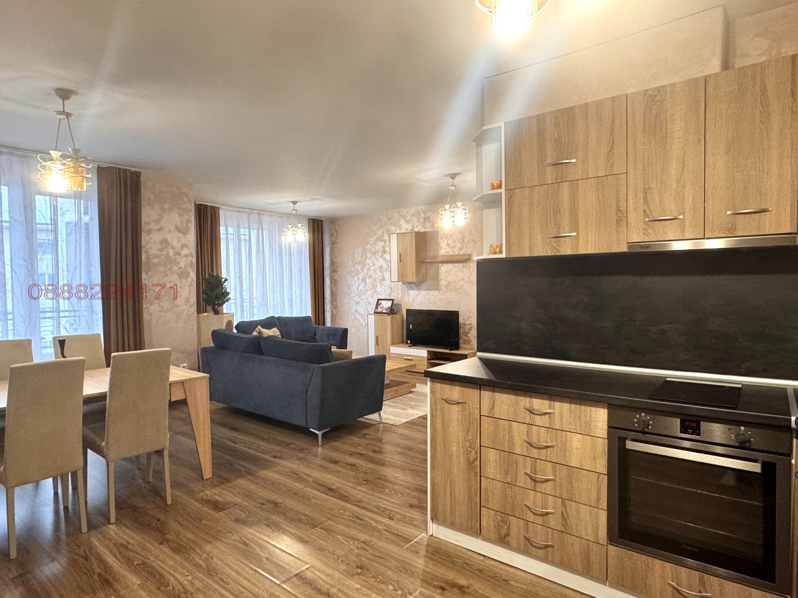 Дава под наем 3-СТАЕН, гр. София, Карпузица, снимка 2 - Апартаменти - 53853827