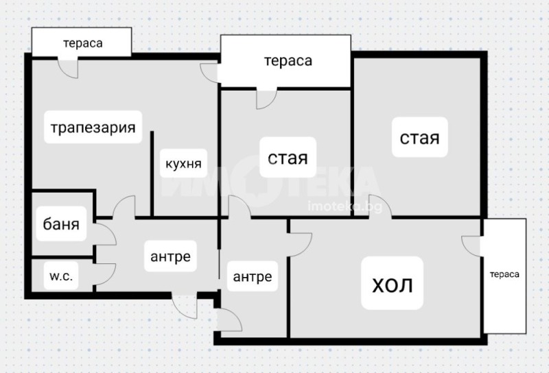 В оренду  3+ кімнати София , Център , 120 кв.м | 63966590 - зображення [13]
