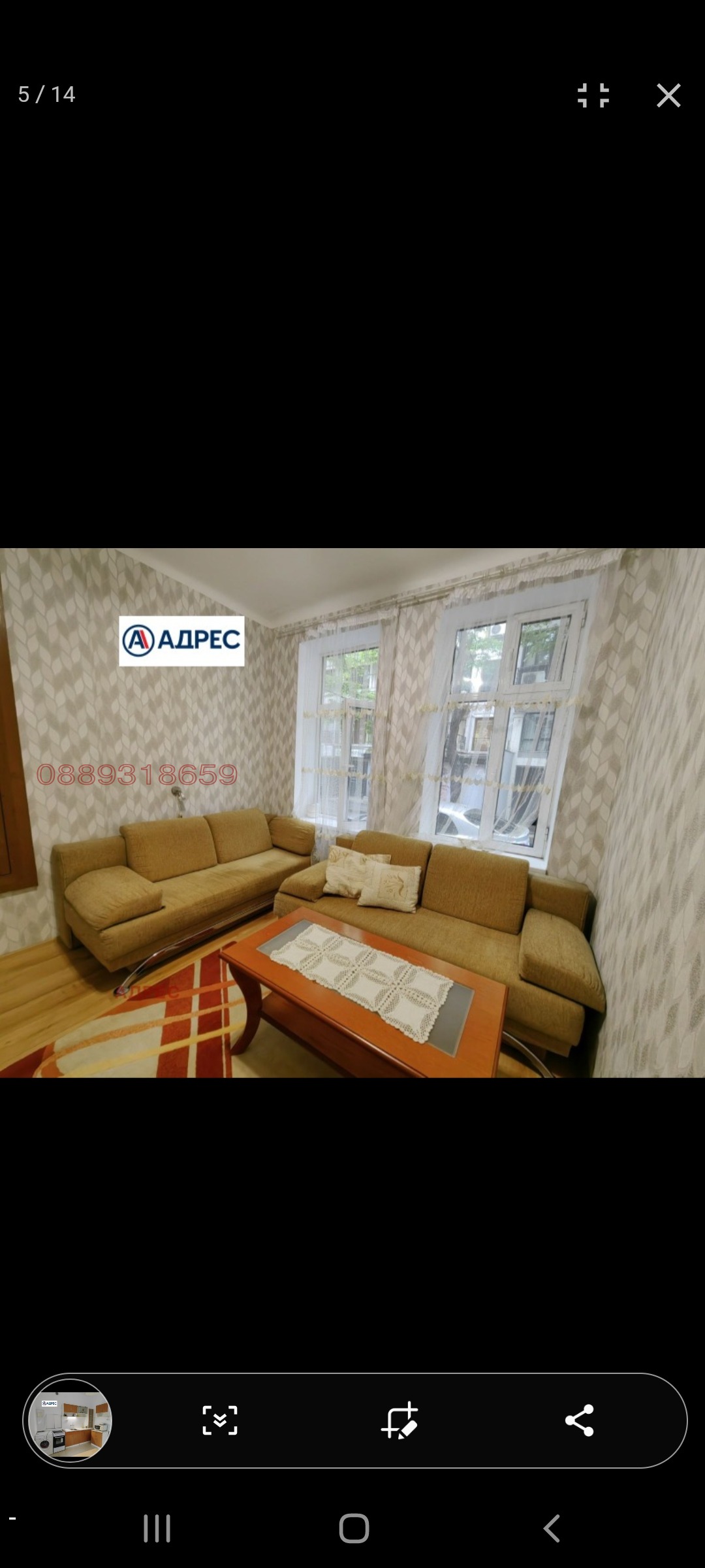 Дава под наем 3-СТАЕН, гр. Варна, Център, снимка 5 - Апартаменти - 54129020