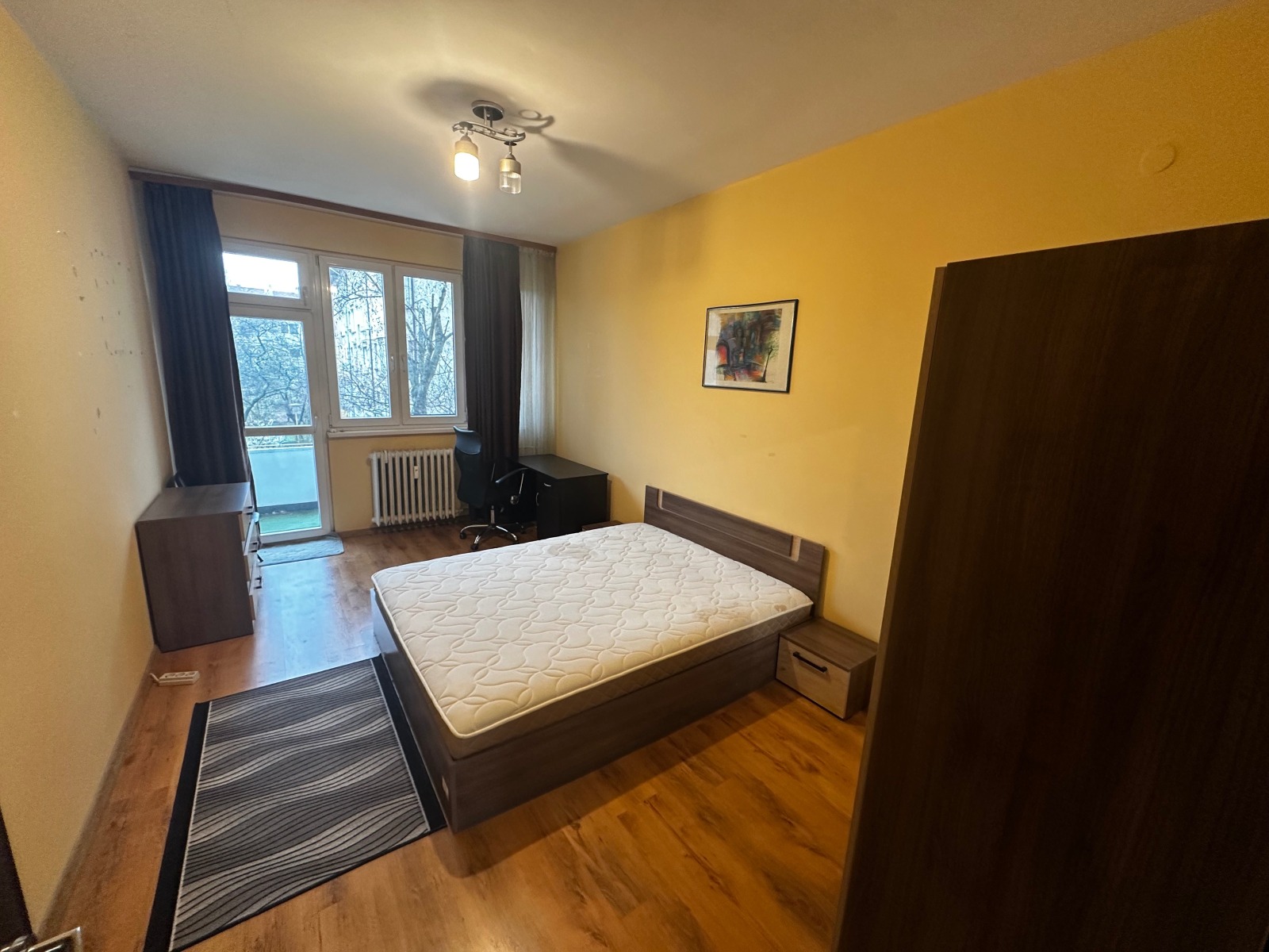 Дава под наем 3-СТАЕН, гр. София, Славия, снимка 2 - Апартаменти - 54105775