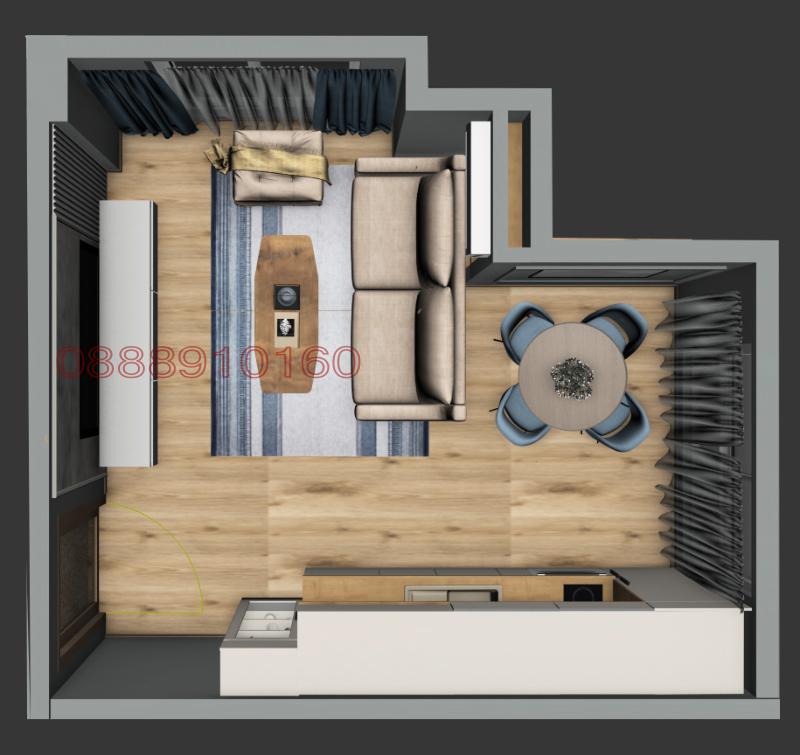 Дава под наем 2-СТАЕН, гр. Бургас, Център, снимка 6 - Апартаменти - 52779668