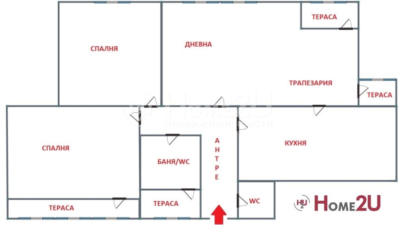 Do wynajęcia  2 sypialnie Sofia , Lozenec , 113 mkw | 87885809 - obraz [2]