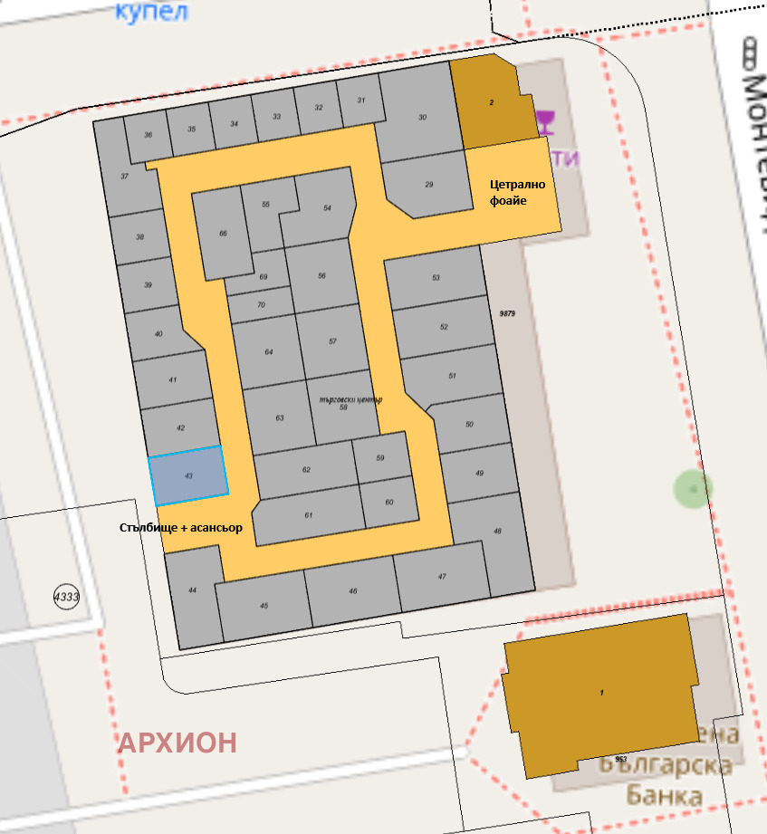 Дава под наем МАГАЗИН, гр. София, Овча купел 1, снимка 2 - Магазини - 54255293