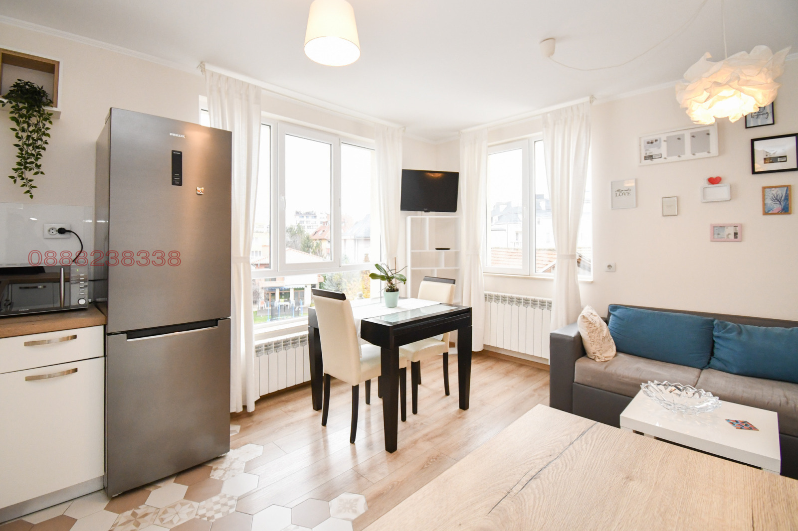 Дава под наем 2-СТАЕН, гр. София, Манастирски ливади, снимка 2 - Апартаменти - 53676561