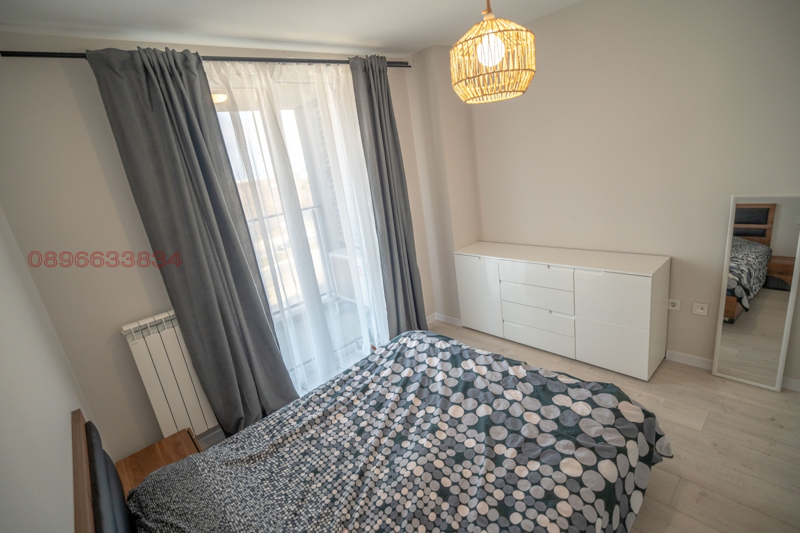 Дава под наем 3-СТАЕН, гр. София, Хладилника, снимка 6 - Апартаменти - 53911620