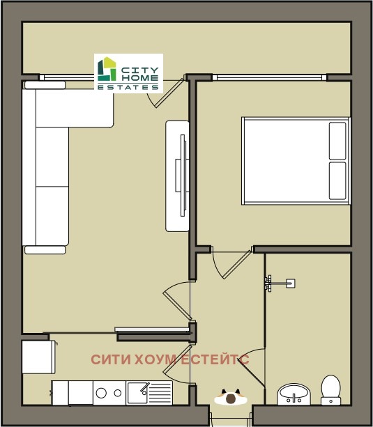 Дава под наем  2-стаен град София , Банишора , 46 кв.м | 44027634 - изображение [13]