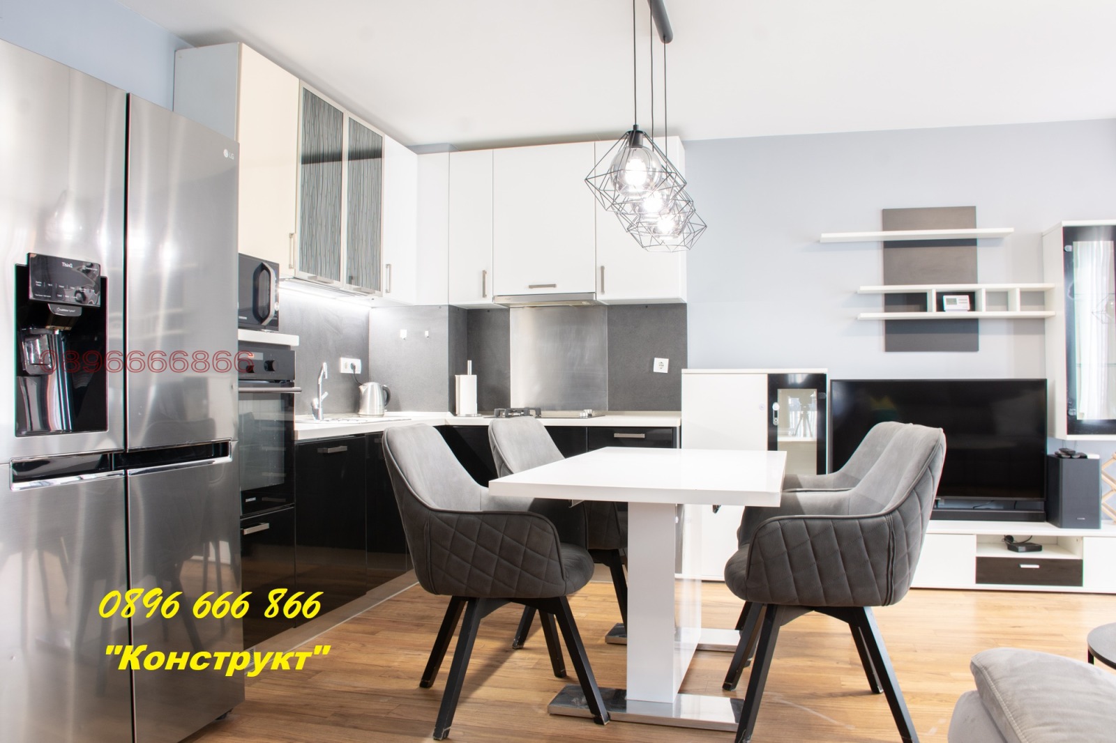 Дава под наем 3-СТАЕН, гр. София, Витоша, снимка 5 - Апартаменти - 53651225