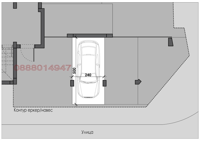 Дава под наем ГАРАЖ, ПАРКОМЯСТО, гр. Варна, Цветен квартал, снимка 2 - Гаражи и паркоместа - 53336563