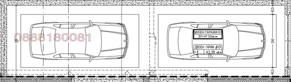 Дава под наем ГАРАЖ, ПАРКОМЯСТО, гр. София, Дружба 2
