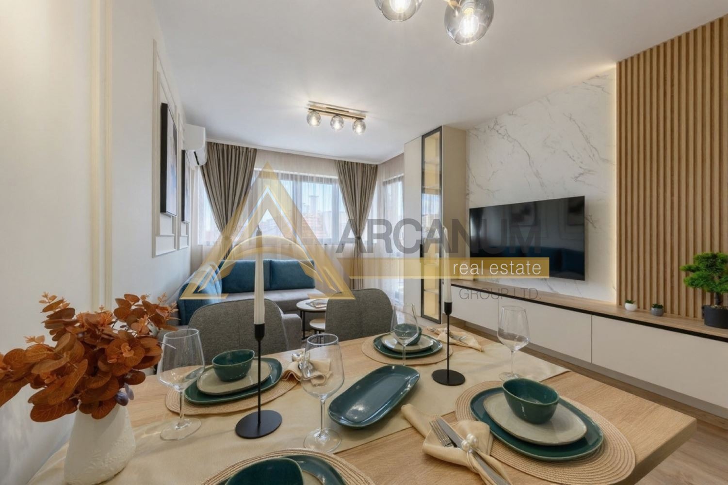 Дава под наем 2-СТАЕН, гр. Варна, Цветен квартал, снимка 2 - Апартаменти - 54028832