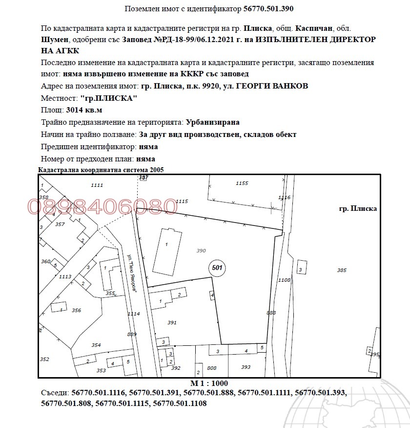 Дава под наем БИЗНЕС ИМОТ, гр. Плиска, област Шумен, снимка 4 - Други - 54104709