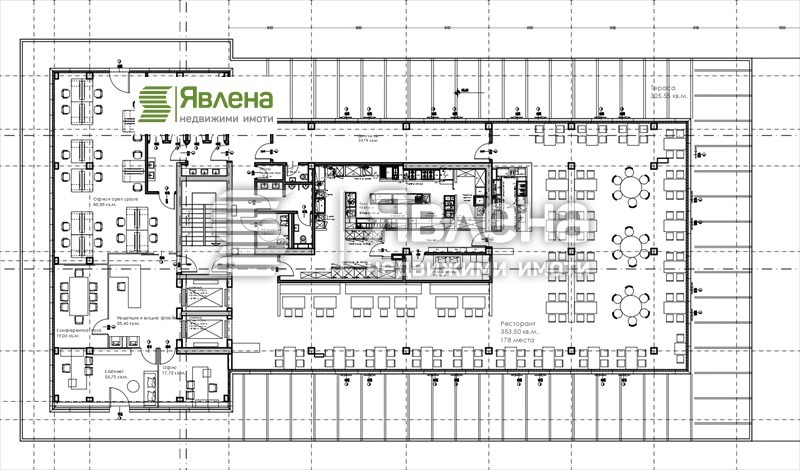 Til leje  Bar; Kaffebar Sofia , Malinova dolina , 775 kvm | 40270297 - billede [2]