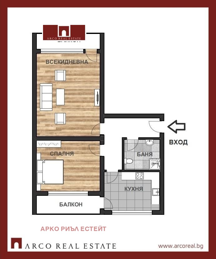 Издаје се  1 спаваћа соба Софија , Слатина , 65 м2 | 32295566 - слика [17]