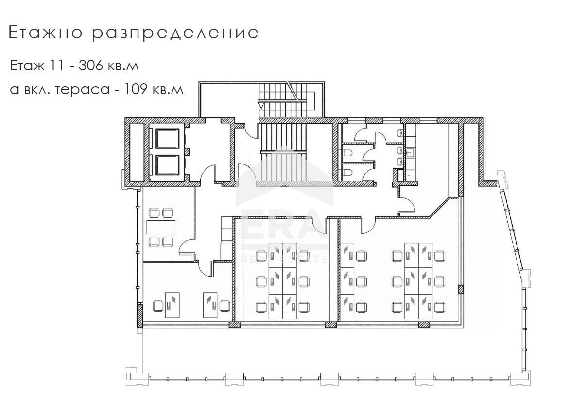 Дава под наем ОФИС, гр. София, Хладилника, снимка 6 - Офиси - 56117851