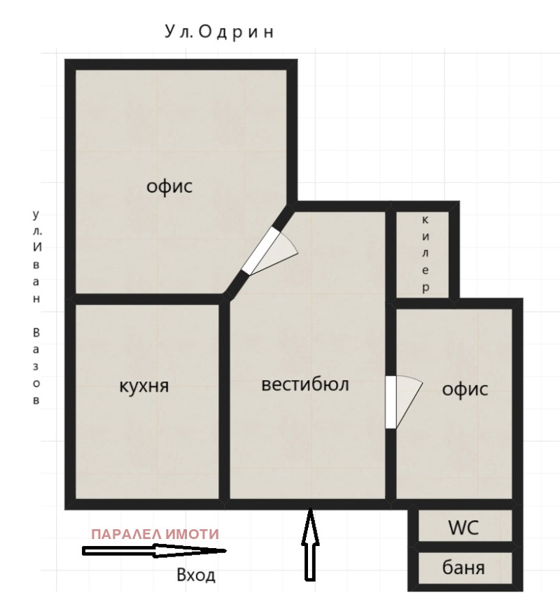 Προς ενοικίαση  Γραφείο Πλοβδηβ , ΤΣενταρ , 105 τ.μ | 60900083 - εικόνα [4]