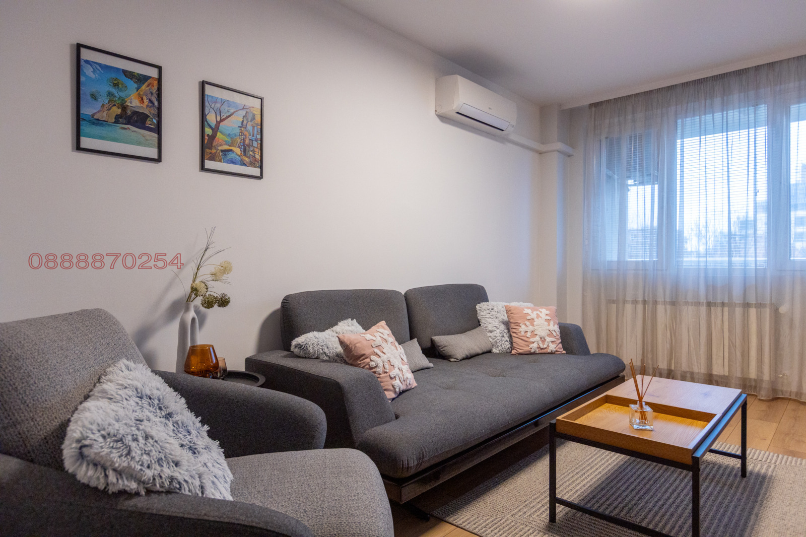 Дава под наем 3-СТАЕН, гр. София, Кръстова вада, снимка 2 - Апартаменти - 53918617