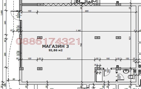 Дава под наем МАГАЗИН, гр. Велико Търново, Център, снимка 3 - Магазини - 56213455