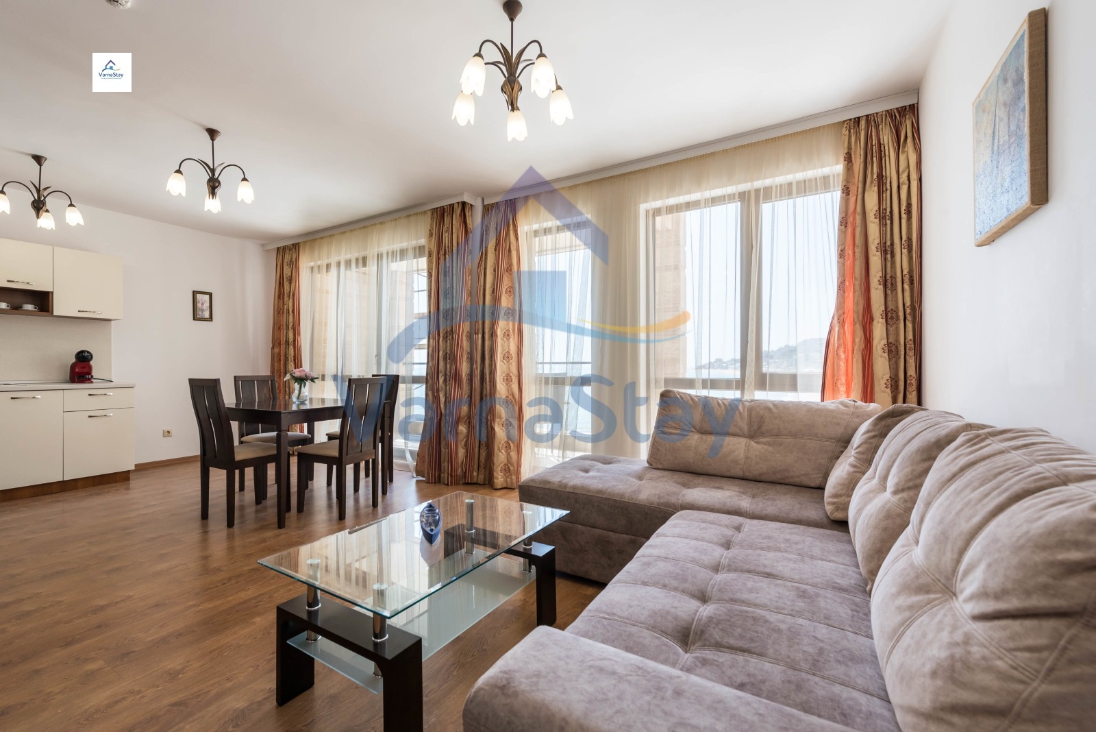 Дава под наем 2-СТАЕН, гр. Варна, к.к. Чайка, снимка 4 - Апартаменти - 53707052