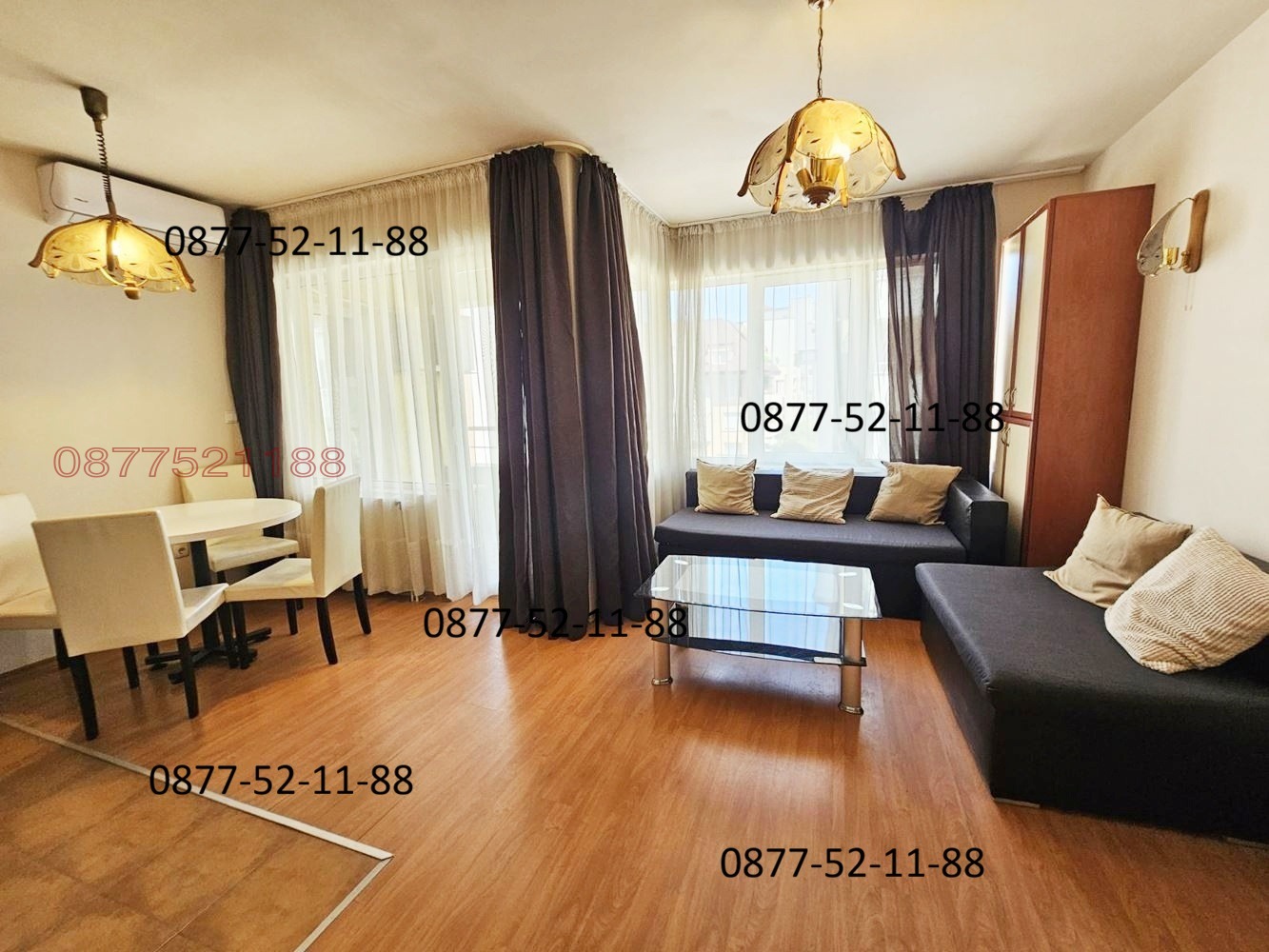 Дава под наем 3-СТАЕН, гр. София, Манастирски ливади, снимка 2 - Апартаменти - 53734474