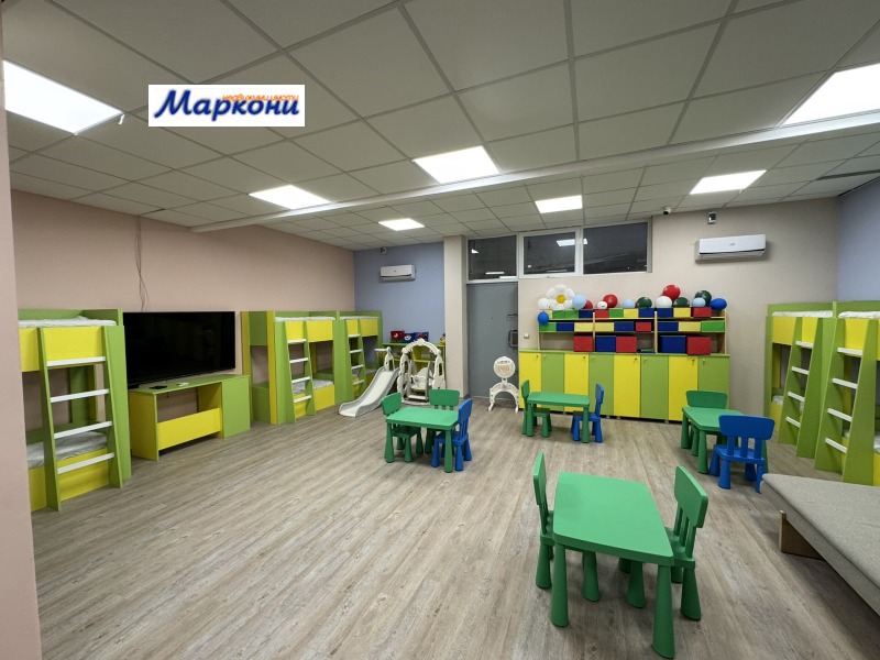 Дава под Наем ДЕТСКИ ЦЕНТЪР в град София, Център - 180 кв.м / 3 400 € » 6 649.82 лв., МАРКОНИ
