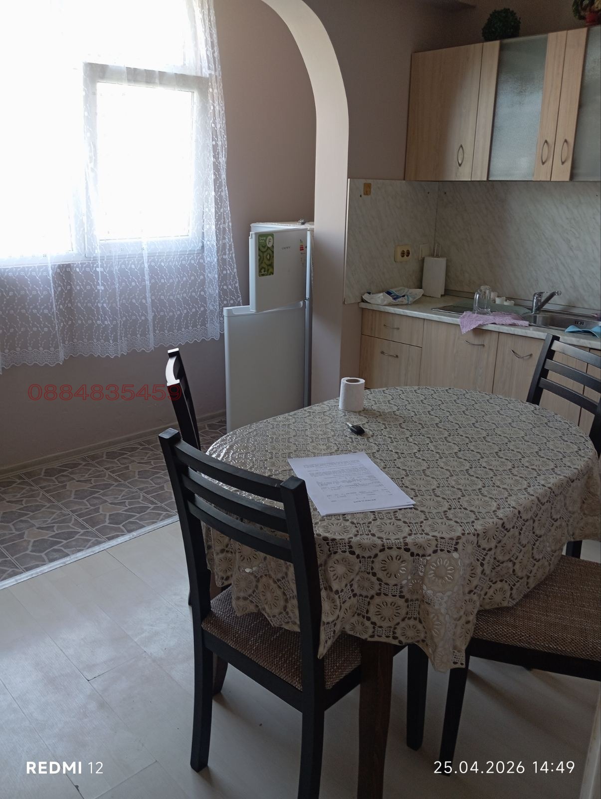 Дава под наем 1-СТАЕН, гр. Враца, Дъбника, снимка 5 - Апартаменти - 54320565