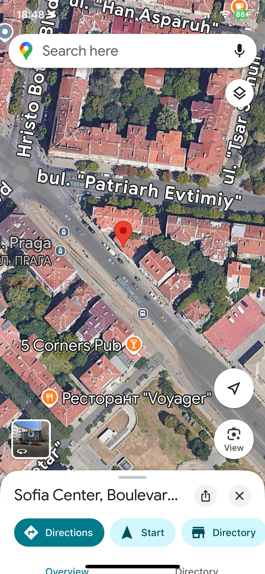 Дава под наем ОФИС, гр. София, Център, снимка 2 - Офиси - 53655394