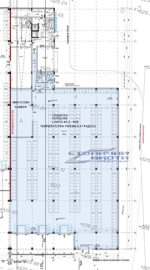 Te huur  Opslag Sofia , Vrazjdebna , 1468 m² | 38237097 - afbeelding [5]