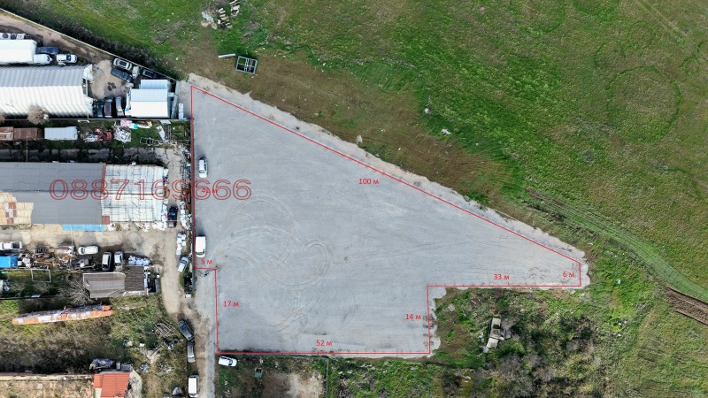 Дава под наем МЯСТО, гр. София, Враждебна, снимка 2 - Парцели - 53013234