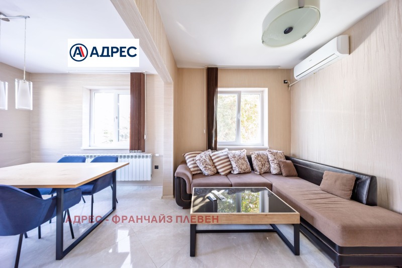 Дава под Наем 3-СТАЕН в град Плевен, Идеален център - 75 кв.м / 550 € » 1 075.71 лв., АДРЕС - ФРАНЧАЙЗ ПЛЕВЕН