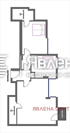 Дава под наем 3-СТАЕН, гр. София, Лозенец, снимка 9 - Апартаменти - 53775862