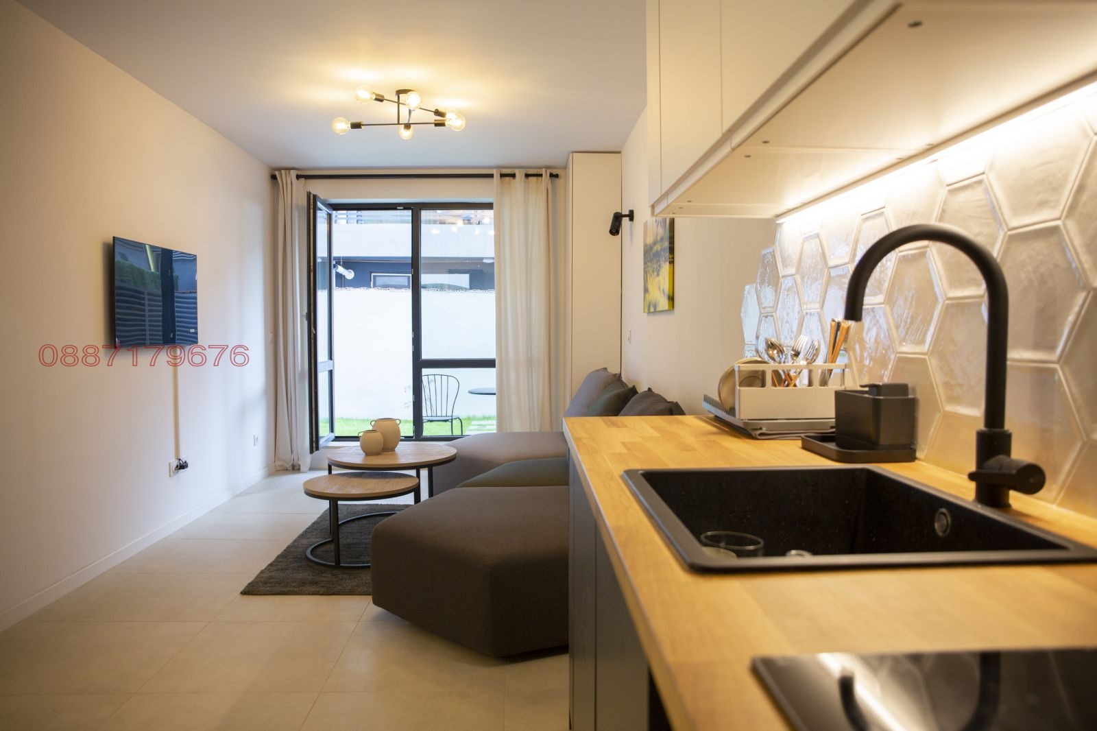 Дава под наем 2-СТАЕН, гр. София, Кръстова вада, снимка 3 - Апартаменти - 54155617