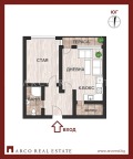 Дава под наем  2-стаен град София , Люлин 9 , 65 кв.м | 90396221 - изображение [2]