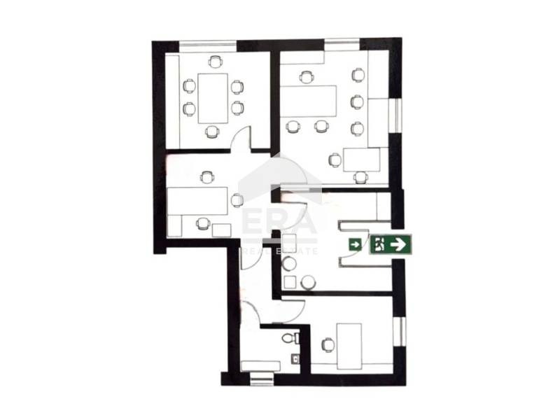 Дава под наем ОФИС, гр. София, Център, снимка 13 - Офиси - 54145962