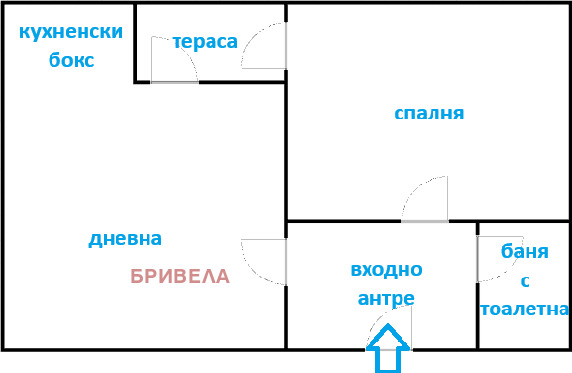 Дава под наем 2-СТАЕН, гр. София, Мусагеница, снимка 11 - Апартаменти - 54835686