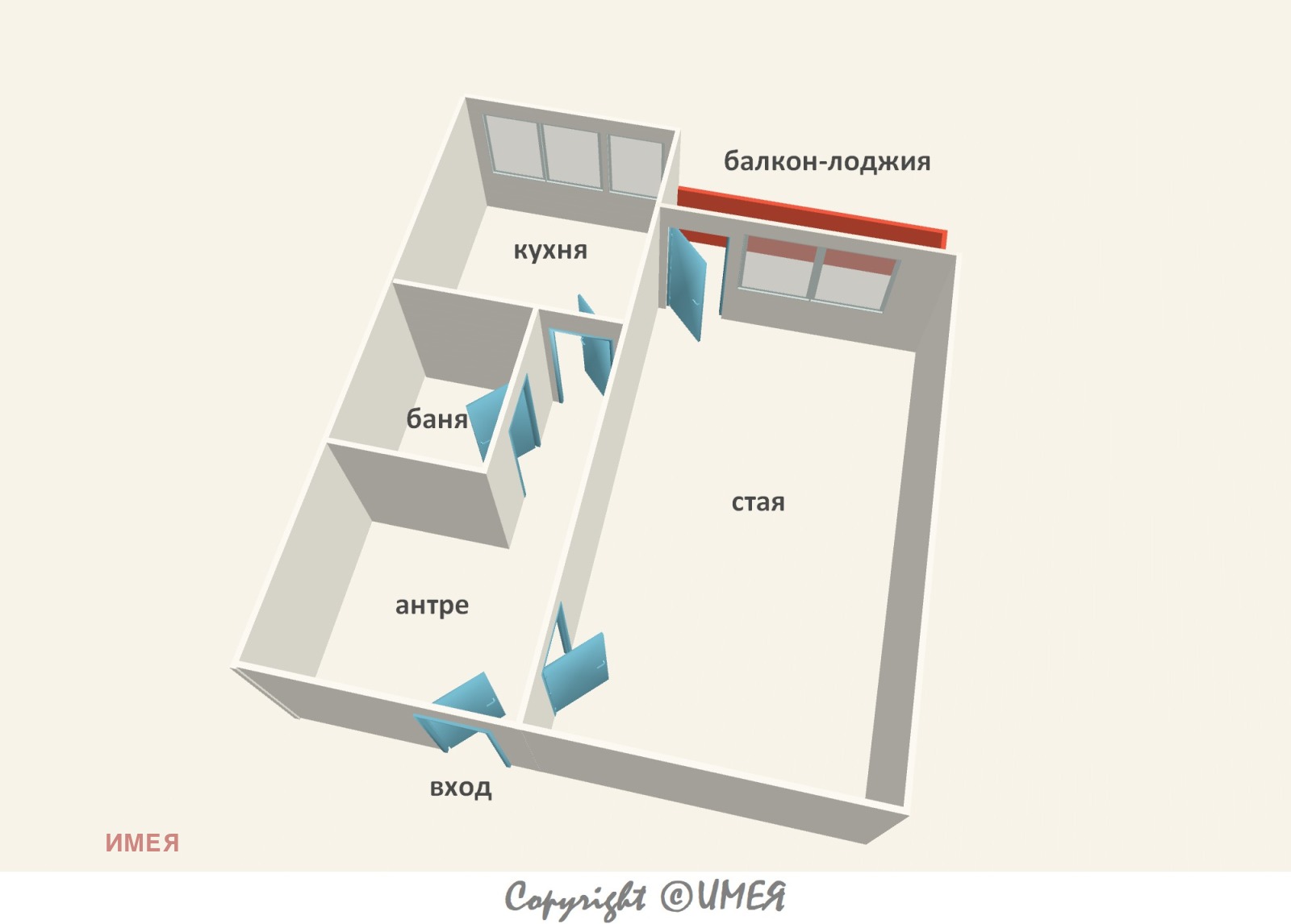 Дава под наем 1-СТАЕН, гр. София, Център, снимка 9 - Апартаменти - 56103002