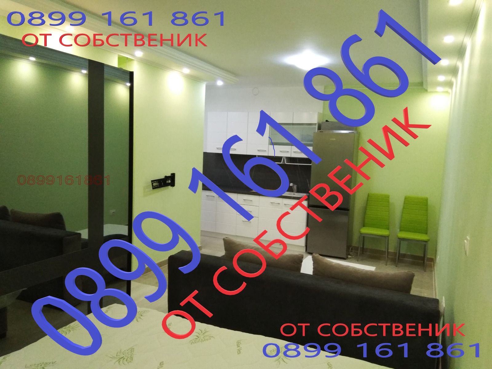 Дава под наем 2-СТАЕН, гр. София, Кръстова вада, снимка 3 - Апартаменти - 56132240