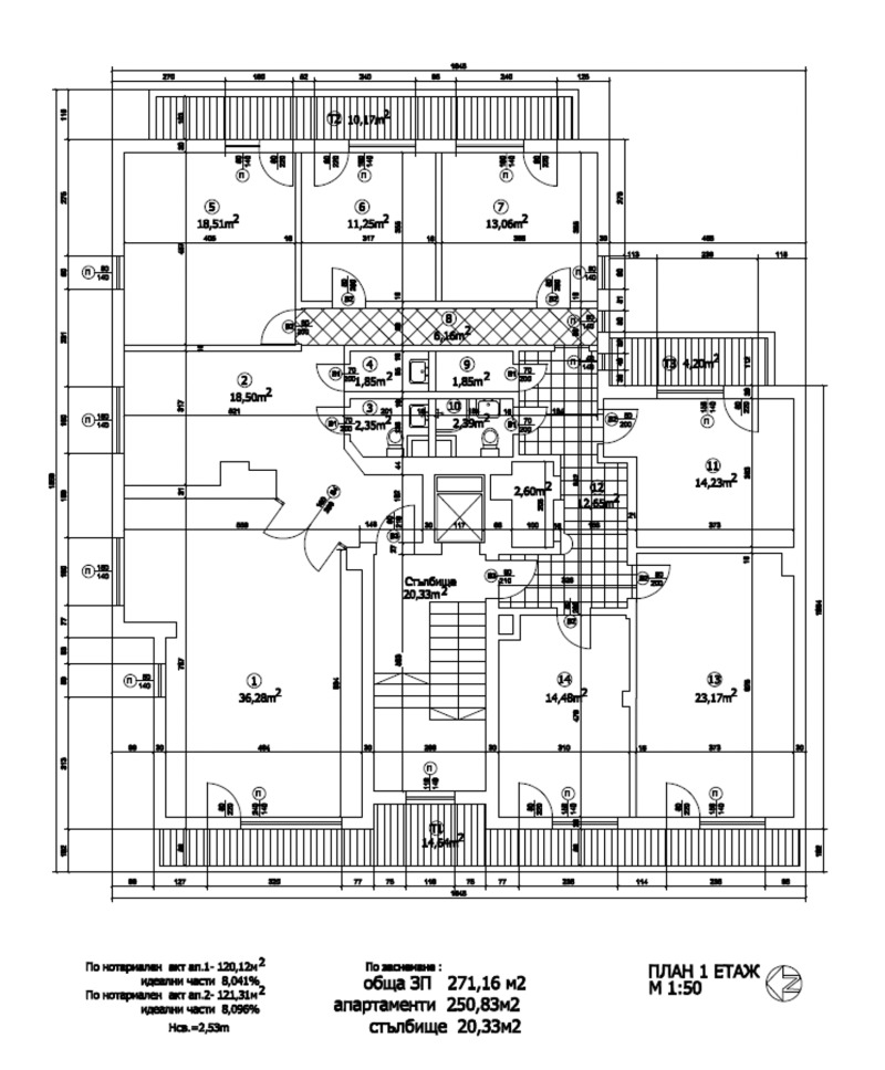 Zu vermieten  Büro Sofia , Zentar , 251 qm | 43485688 - Bild [2]