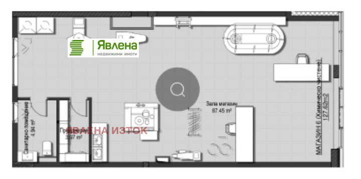 Дава под наем МАГАЗИН, гр. София, Хладилника, снимка 6 - Магазини - 54470020