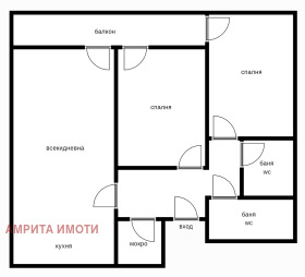 2 спаваће собе Малинова долина, Софија 15