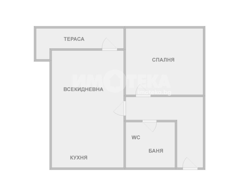 K pronájmu  1 ložnice Varna , VINS-Červen ploštad , 38 m2 | 52426645 - obraz [6]