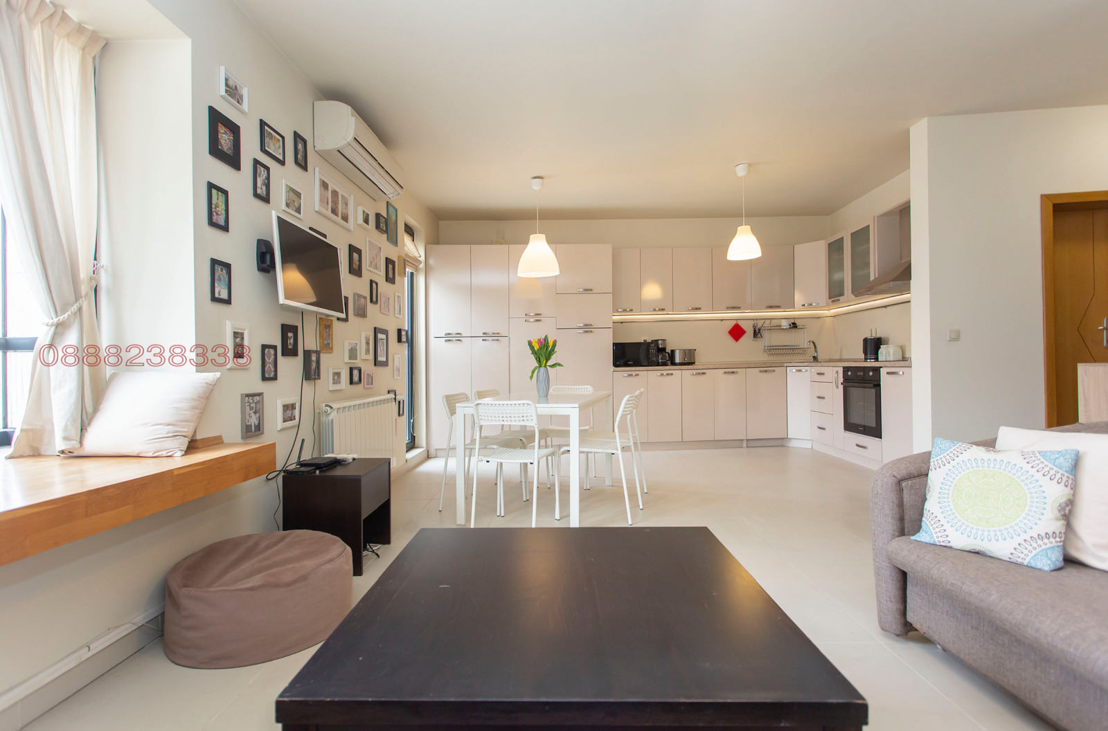 Дава под наем 2-СТАЕН, гр. София, Манастирски ливади, снимка 9 - Апартаменти - 54095600