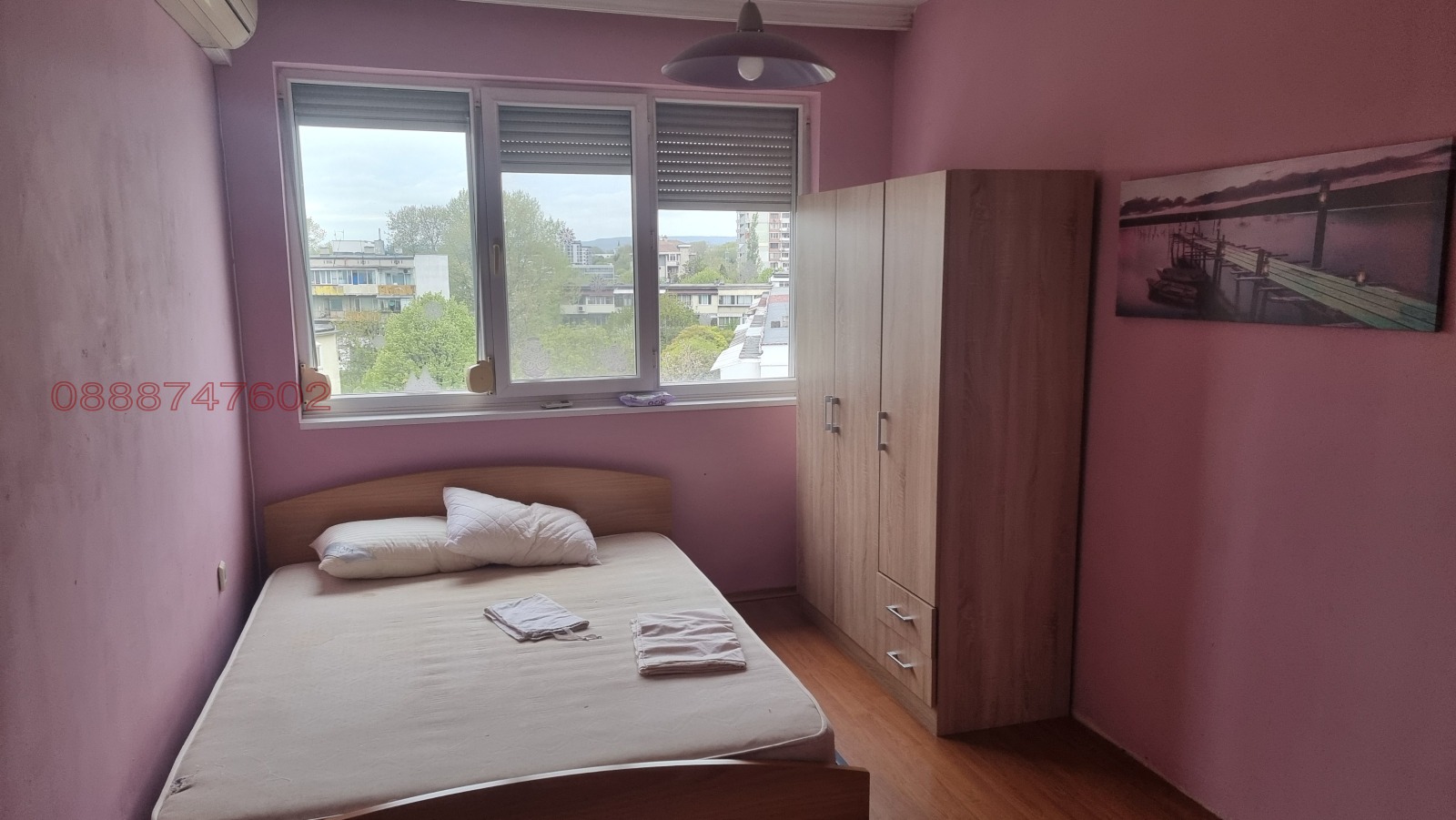 Дава под наем 2-СТАЕН, гр. Варна, Трошево, снимка 2 - Апартаменти - 54366047