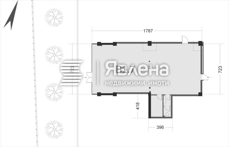 Дава под наем МАГАЗИН, гр. Пловдив, Христо Смирненски, снимка 3 - Магазини - 53586778