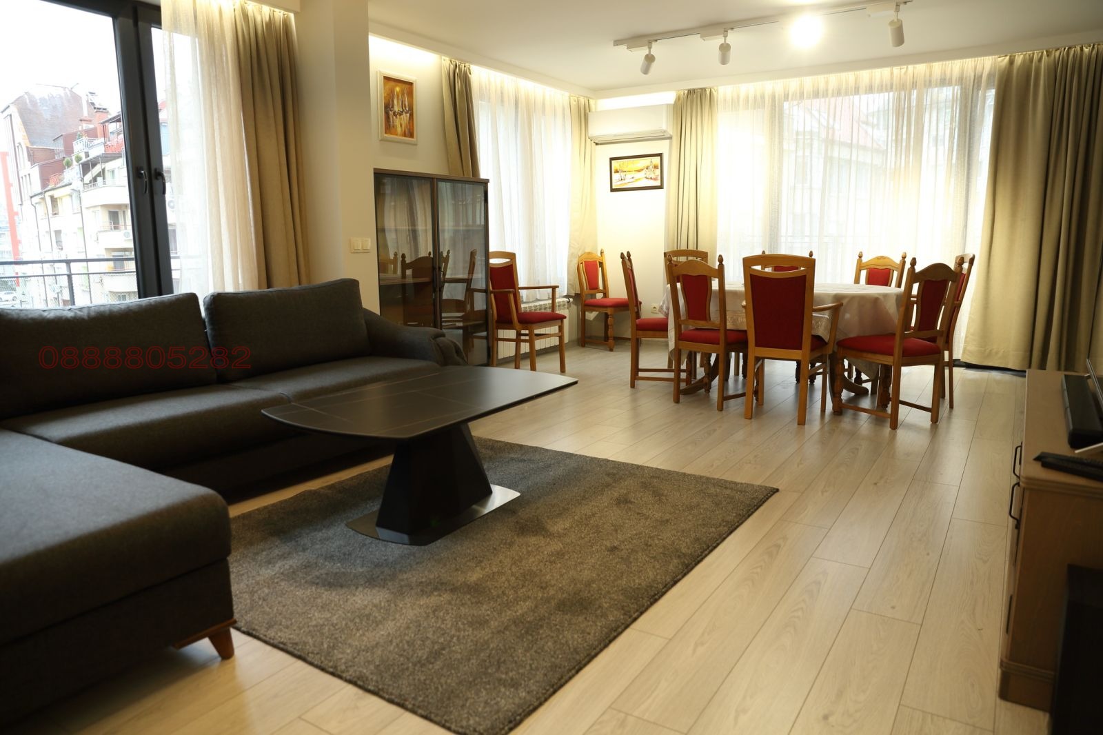 Дава под наем МНОГОСТАЕН, гр. София, Център, снимка 3 - Апартаменти - 53909800