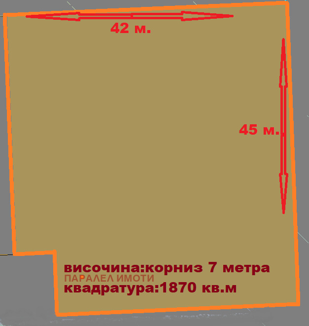 Kiralık  Endüstriyel bina Plovdiv , Asenovgradsko şose , 1870 metrekare | 25968315 - görüntü [3]