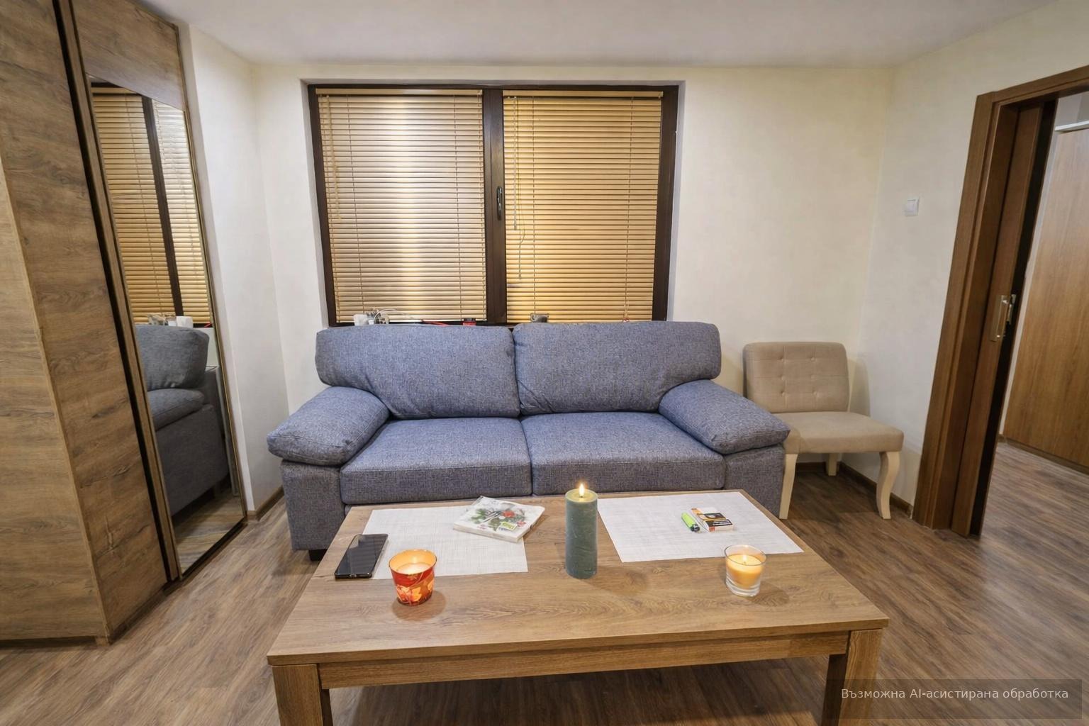 Дава под наем 1-СТАЕН, гр. Пловдив, Кючук Париж, снимка 2 - Апартаменти - 54069697