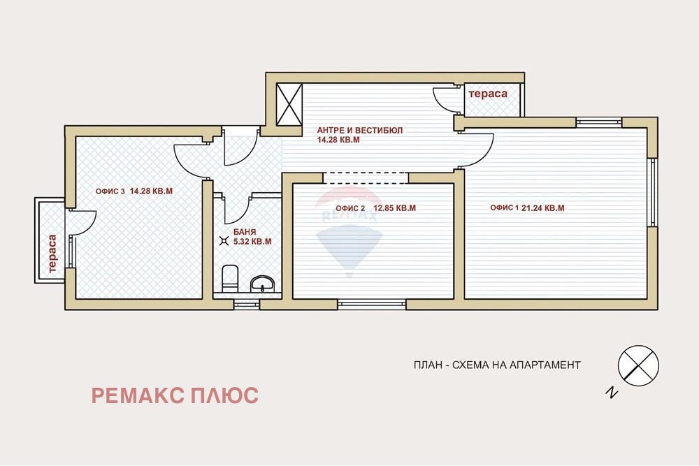 Дава под Наем ОФИС | Imot.bg — изображение 10