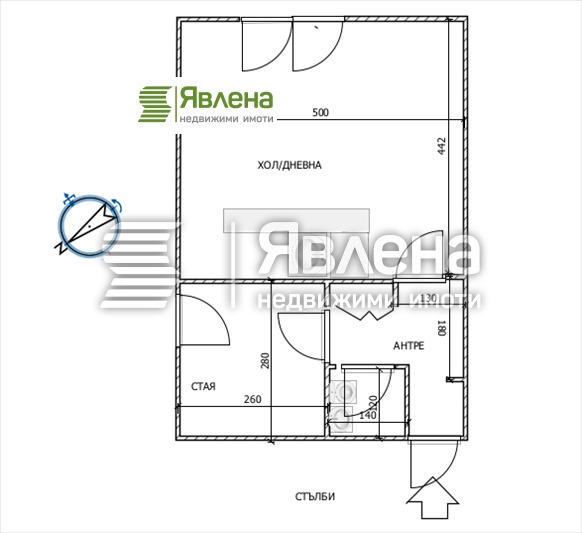 A louer  Bureau Sofia , Yavorov , 46 m² | 82625572 - image [11]